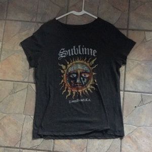 Dark grey sublime tee